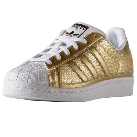 adidas dames superstar goud|adidas gold metallic superstar.